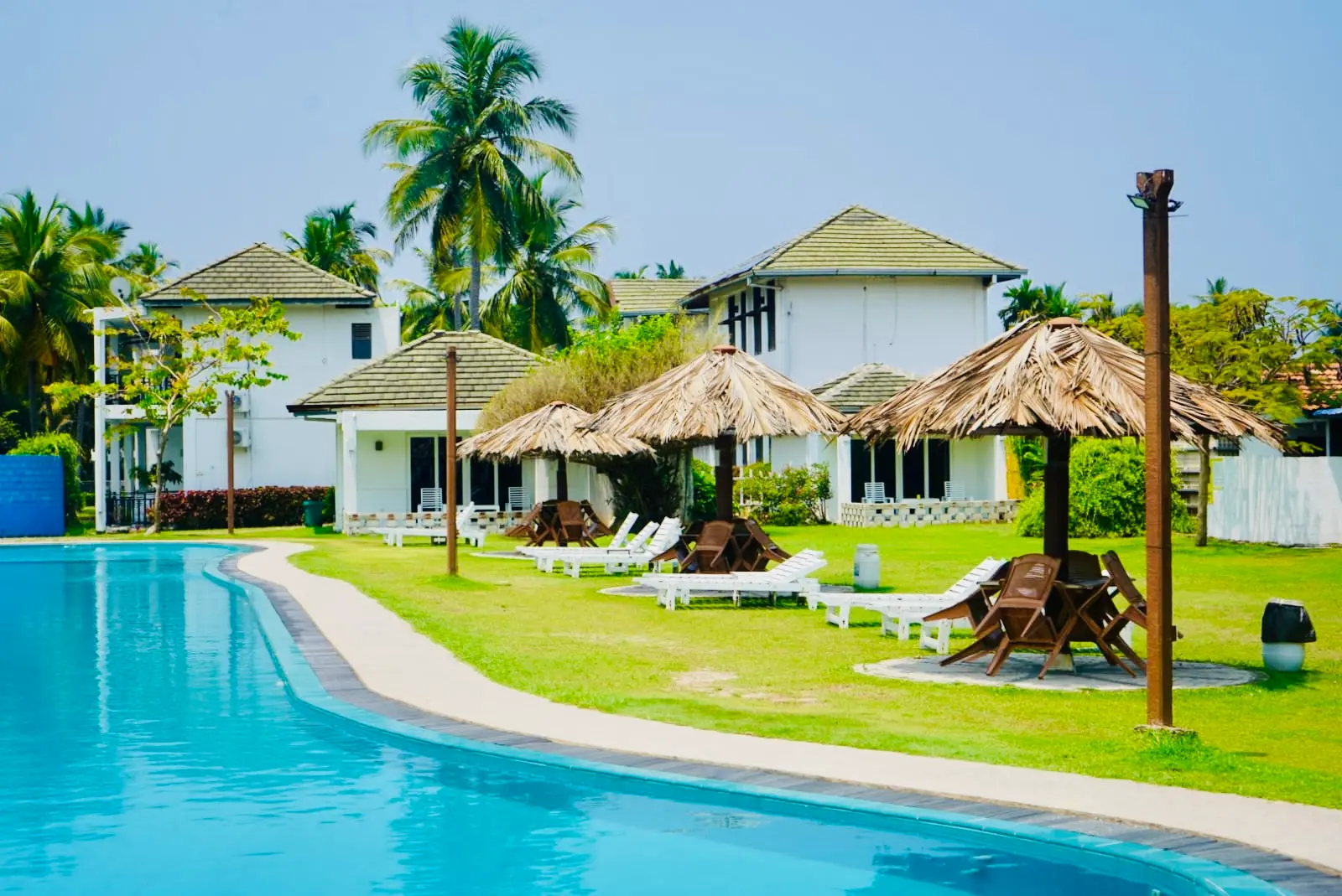Best resort in Negombo - Amaluna Resorts exterior and lagoon setting
